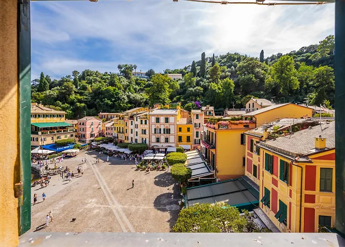 Finestra Sul Mare - Free Parking - Ac Lägenhet Portofino
